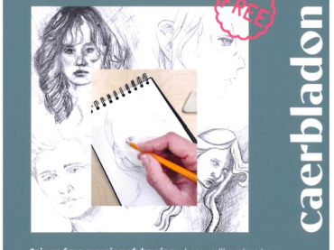 Caerbladon - Let's Create Art! - Portrait Drawing Half Term Youth Workshop